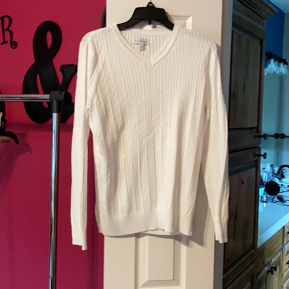 White sweater